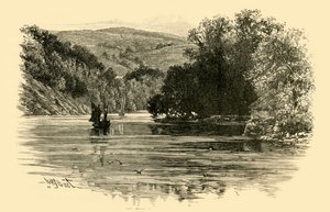 Sur le Dart à Waynfleet, 1898
