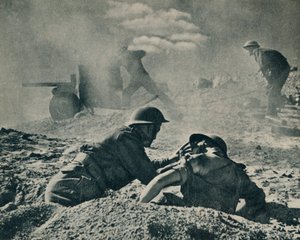 Sur la route de Tripoli, vers 1942-1944 - Unbekannt