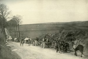 En route vers les tranchées, 1919 - Unbekannt