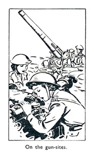 Sur les sites de canons, 1940 - Unbekannt