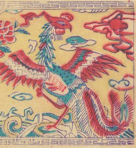 Cent trente-cinq gravures sur bois, y compris des images du Nouvel An nianh..., 19e-20e siècle - Unbekannt