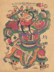 Cent trente-cinq gravures sur bois, y compris des images du Nouvel An nianh..., 19ème-20ème siècle - Unbekannt