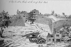 Un des forts érigés par le Parlement pour la défense de Londres pendant la guerre civile