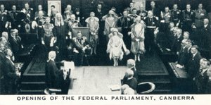 Ouverture du Parlement fédéral, Canberra, 1927-1937 - Unbekannt