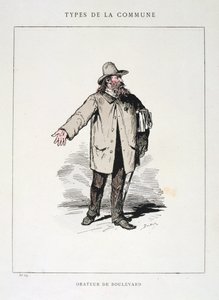 Orateur de Boulevard, Commune de Paris - Unbekannt