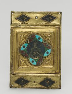 Plaque ornementale, vers 1380-1400