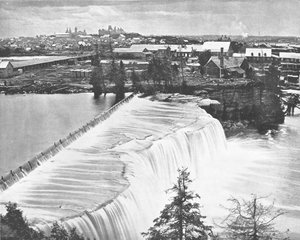 Ottawa, Canada, depuis les chutes Rideau, vers 1900 - Unbekannt