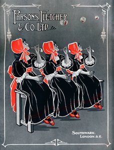 Nos Trois Petites Bonnes - Publicité de Parsons, Fletcher & Co. Ltd, 1910 - Unbekannt