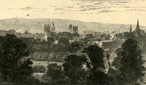Oxford, depuis Headington Hill - Unbekannt