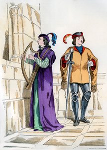 Page et troubadour du XIIIe siècle, 1882-1884 - Unbekannt