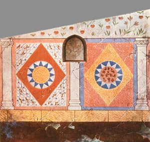 Décoration peinte dans la crypte Stasovsky, Bosphore cimmérien, Kertch, 1928 - Unbekannt