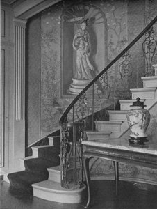 Décoration peinte, mur de l