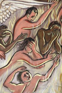 Le Jugement Dernier. Enfer, Aného, Togo
