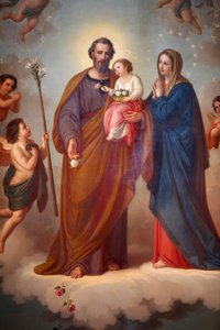 Peinture dans le Santuario di Maria Ausiliatrice, Valdocco, Turin, Italie - Unbekannt