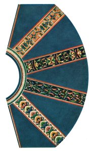Peinture sur coupole, église de Chora, Constantinople [Istanbul, Turquie], 1928 - Unbekannt
