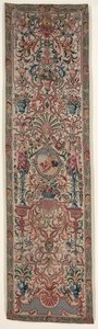 Paire de tentures de lit en broderie, vers 1690 - Unbekannt