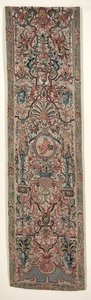 Paire de tentures de lit en broderie, vers 1690 - Unbekannt