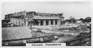 Palais, Pudukottai, Tamil Nadu, Inde, vers 1925 - Unbekannt
