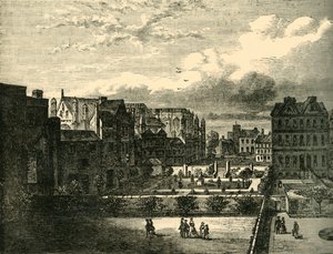 Cour du Palais, vue du sud - Unbekannt