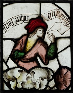 Panneau avec prophète d