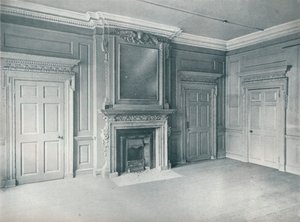 Salle lambrissée, début du XVIIIe siècle, 26, Hatton Garden, 1907 - Unbekannt