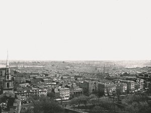 Panorama de la ville de Boston, USA, 1895 - Unbekannt