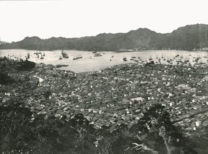 Vue Panoramique de la Ville, Nagasaki, Japon, 1895 - Unbekannt