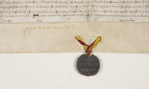 Bulle papale confirmant la charte de l