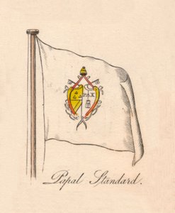 Étendard papal, 1838