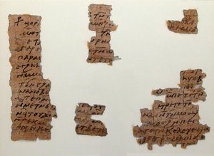 Fragments de papyrus, copte - Unbekannt
