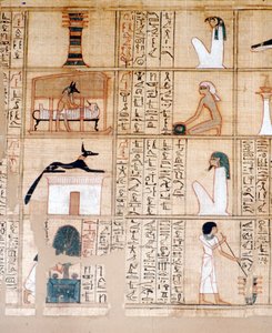 Papyrus, embaumement, Anubis, Égypte ancienne, Xe siècle av. J.-C.