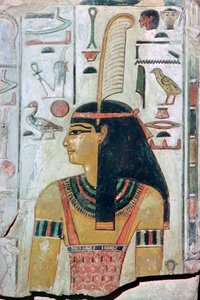 Image de papyrus de la déesse Maât - Unbekannt