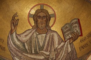 Paris, France Pantocrator Christ (en gloire) dans l