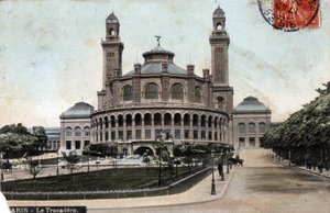 Paris : vue extérieure du Palais du Trocadéro - Unbekannt