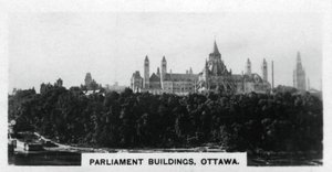 Bâtiments du Parlement, Ottawa, Canada - Unbekannt