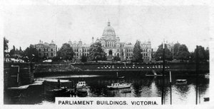 Bâtiments du Parlement, Victoria, Colombie-Britannique, Canada, vers 1920 - Unbekannt