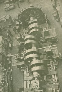 Partie du vilebrequin du M.V. Britannic White Star, 27 000 tonnes