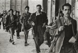 Partisans à Cesena, Émilie-Romagne, Italie, octobre 1944 (photo n/b) - Unbekannt