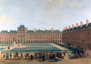 Passage du roi et du régent, la Place Royale, c1655 - Unbekannt