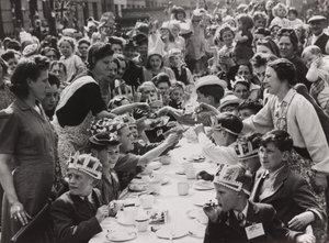 Fête de rue patriotique