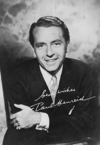 Paul Henreid 1908-1992, acteur et réalisateur américain né en Autriche, vers 1940 - Unbekannt