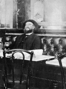 Paul Verlaine, poète français, 1891