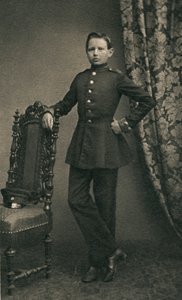 Paul von Hindenburg 1847-1934, en tant que cadet à Wahlstatt, 1860, années 1930 - Unbekannt