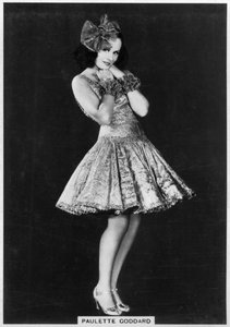 Paulette Goddard, actrice américaine de cinéma et de théâtre, 1938 - Unbekannt
