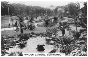 Jardins du Pavillon, Bournemouth, Dorset, 1937