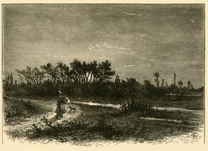 Peakirk, depuis le canal, 1898 - Unbekannt