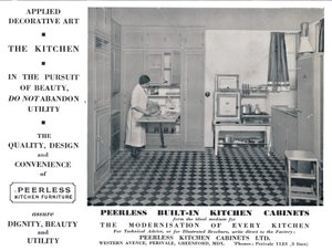 Armoires de cuisine intégrées Peerless, 1935 - Unbekannt