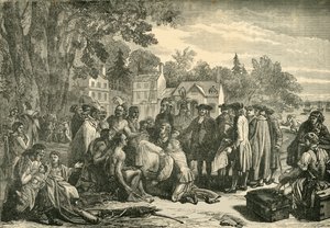 Traité de Penn avec les Indiens, 1682, 1890