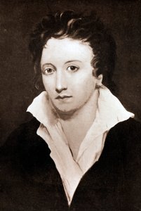 Percy Bysshe Shelley, poète romantique anglais, 19e siècle - Unbekannt