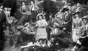 Représentation de The Gay Gordons, vers 1907 - Unbekannt